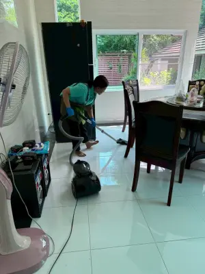 ผลงานทำความสะอาดบ้าน บ้านโพธิ์ ฉะเชิงเทรา รูปที่ 53