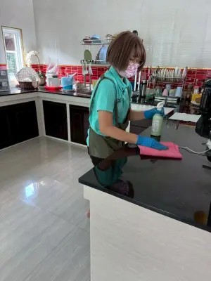 ผลงานทำความสะอาดบ้าน บางปะกง ฉะเชิงเทรา รูปที่ 74
